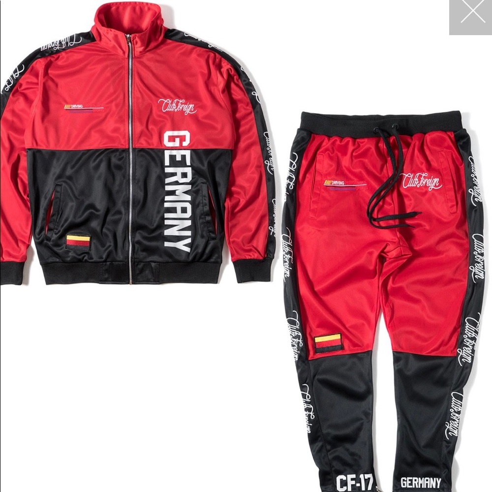 CLUBFOREIGN PERFORMANCE SPORTS SUIT SET